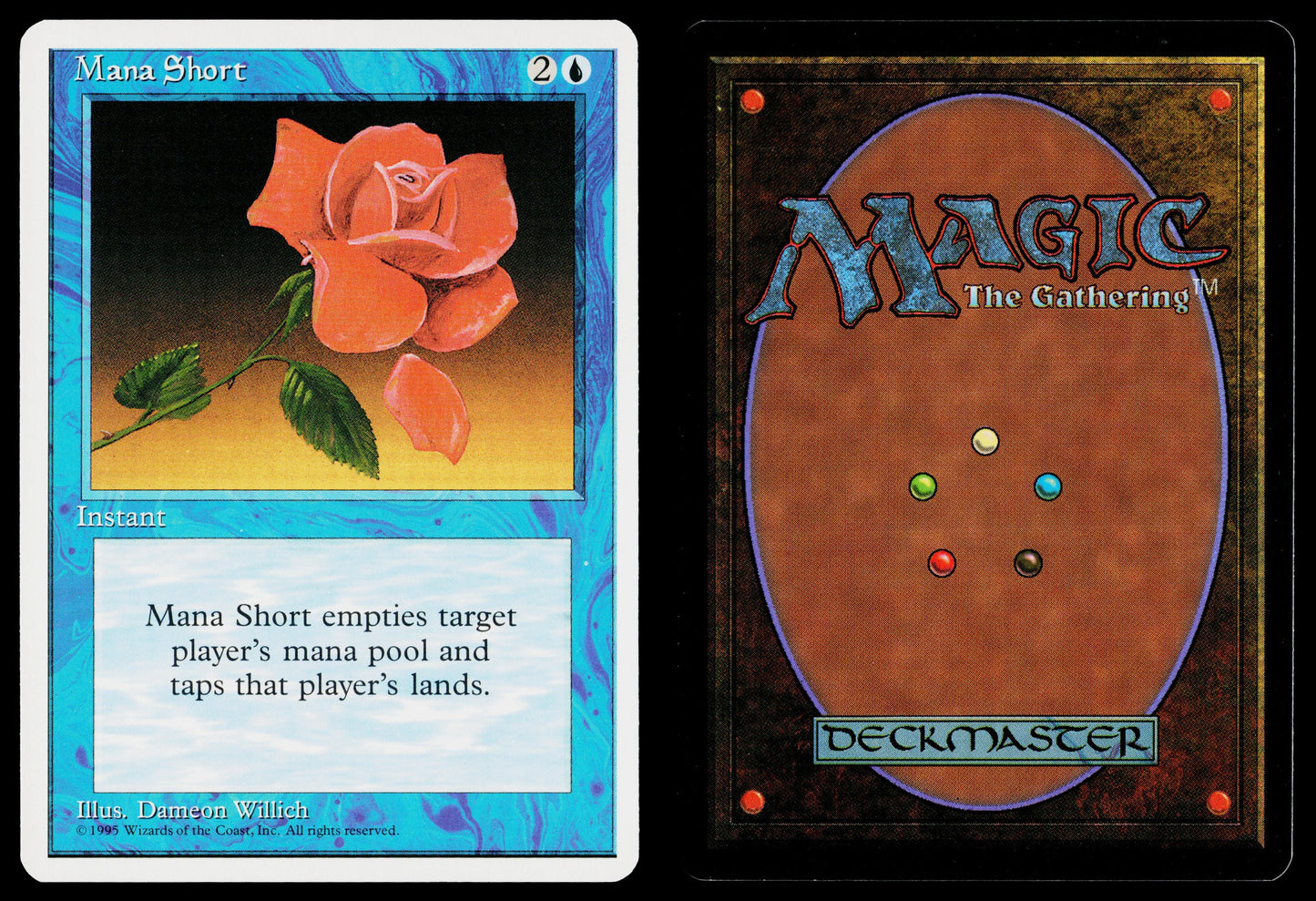 MANA SHORT Magic the Gathering MTG 4th Edition Unplayed