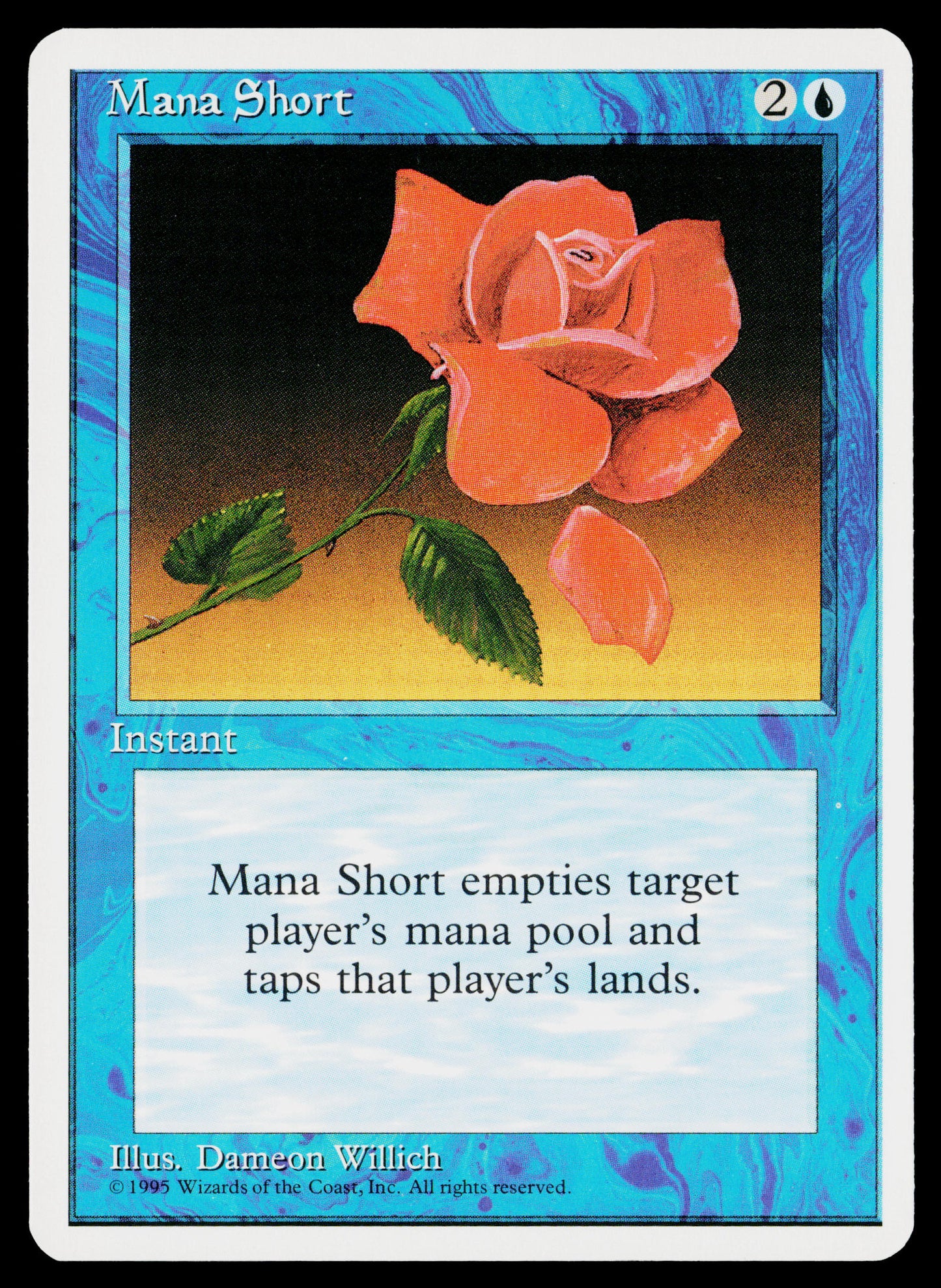 MANA SHORT Magic the Gathering MTG 4th Edition Unplayed