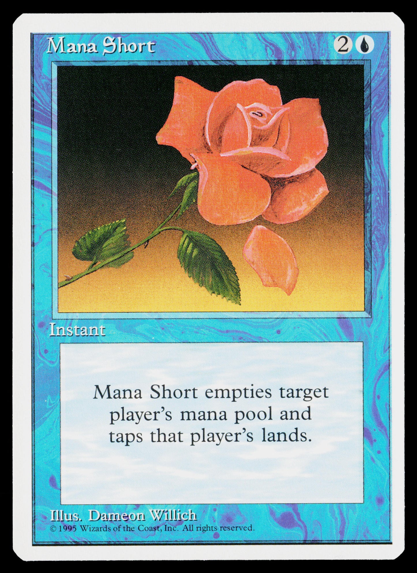 2x MANA SHORT Magic the Gathering MTG 4th Edition Unplayed QTY 2!