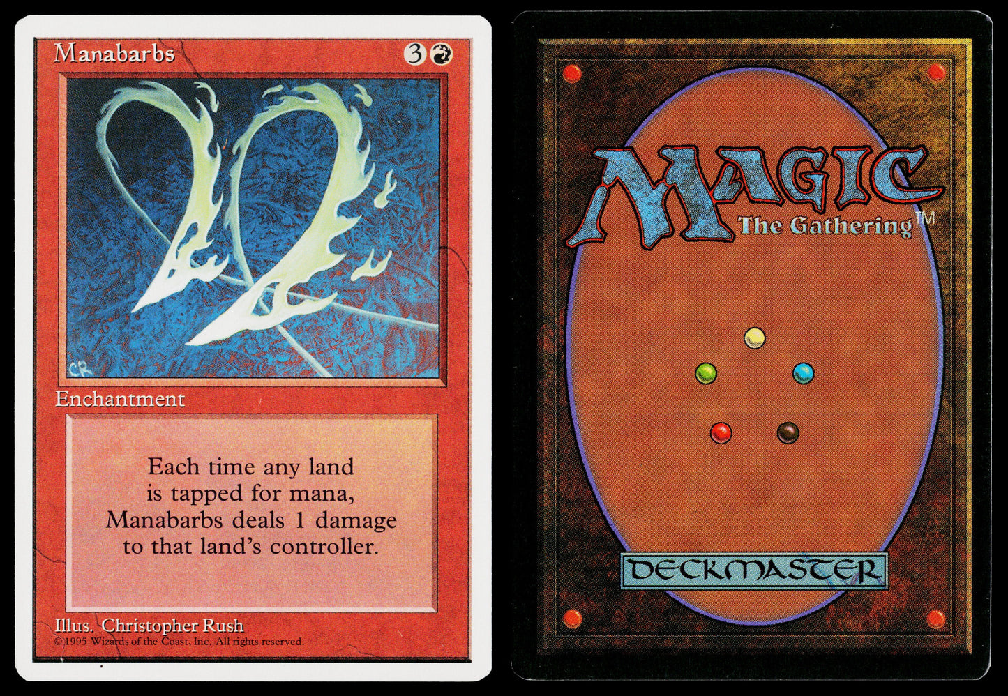 MANABARBS Magic the Gathering MTG 4th Edition Unplayed