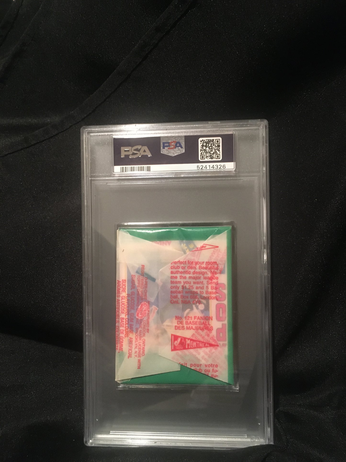 1984 O Pee Chee Baseball Graded Pack PSA 9