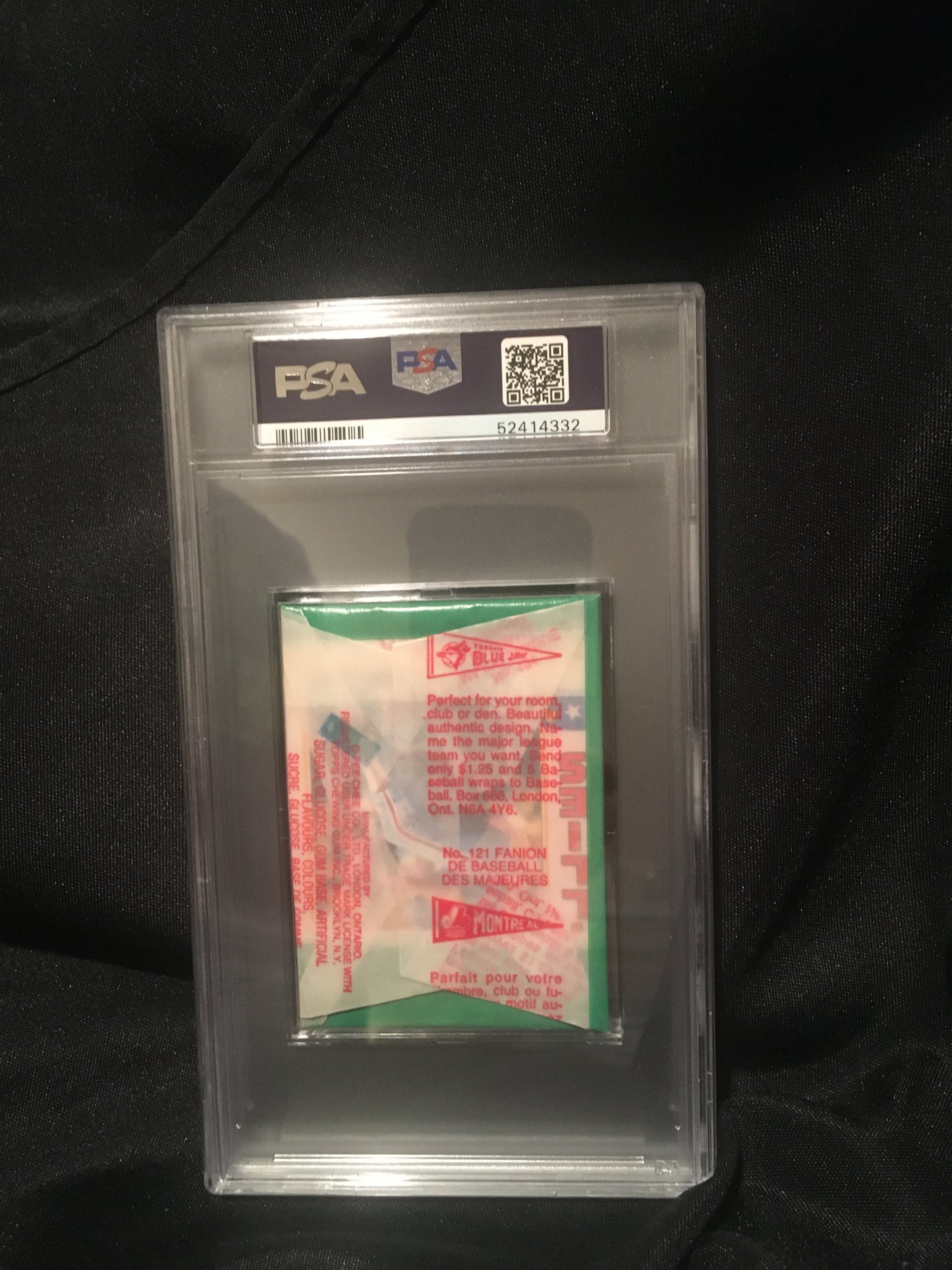 1984 O Pee Chee Baseball Graded Pack PSA 9 Steve Carlton All-Star on back