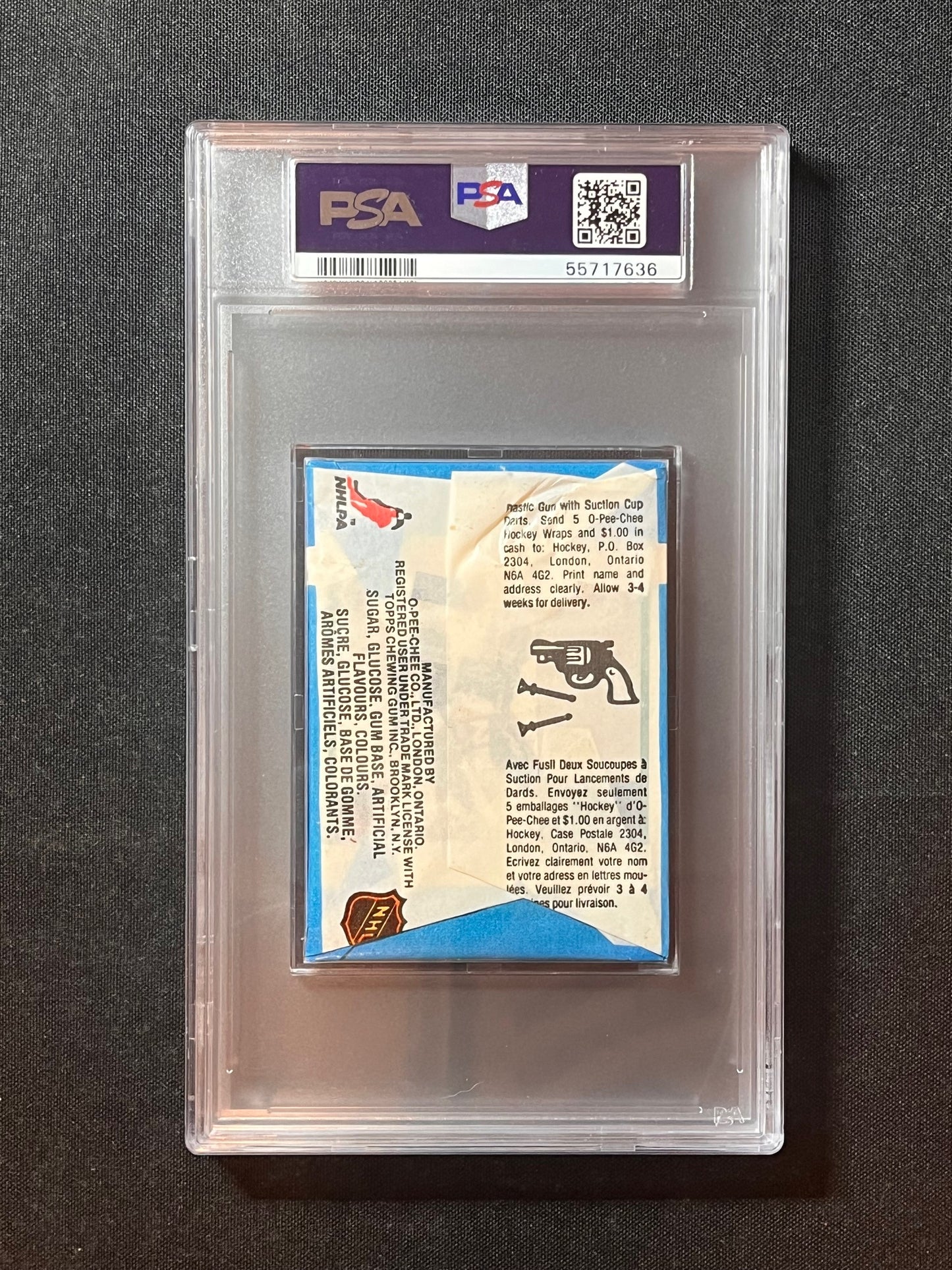 1982 O-PEE-CHEE HOCKEY WAX PACK PSA 8 BEAUTY!