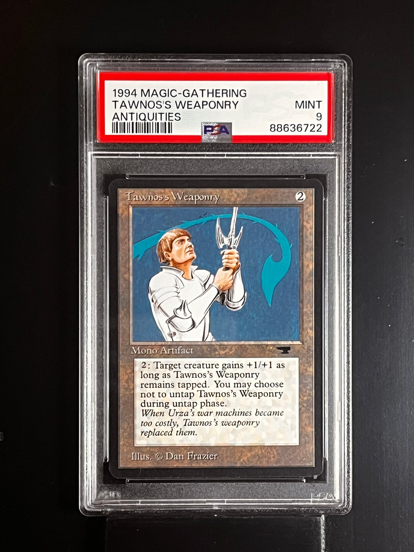 TAWNOS'S WEAPONRY MTG Magic The Gathering Antiquities PSA 9