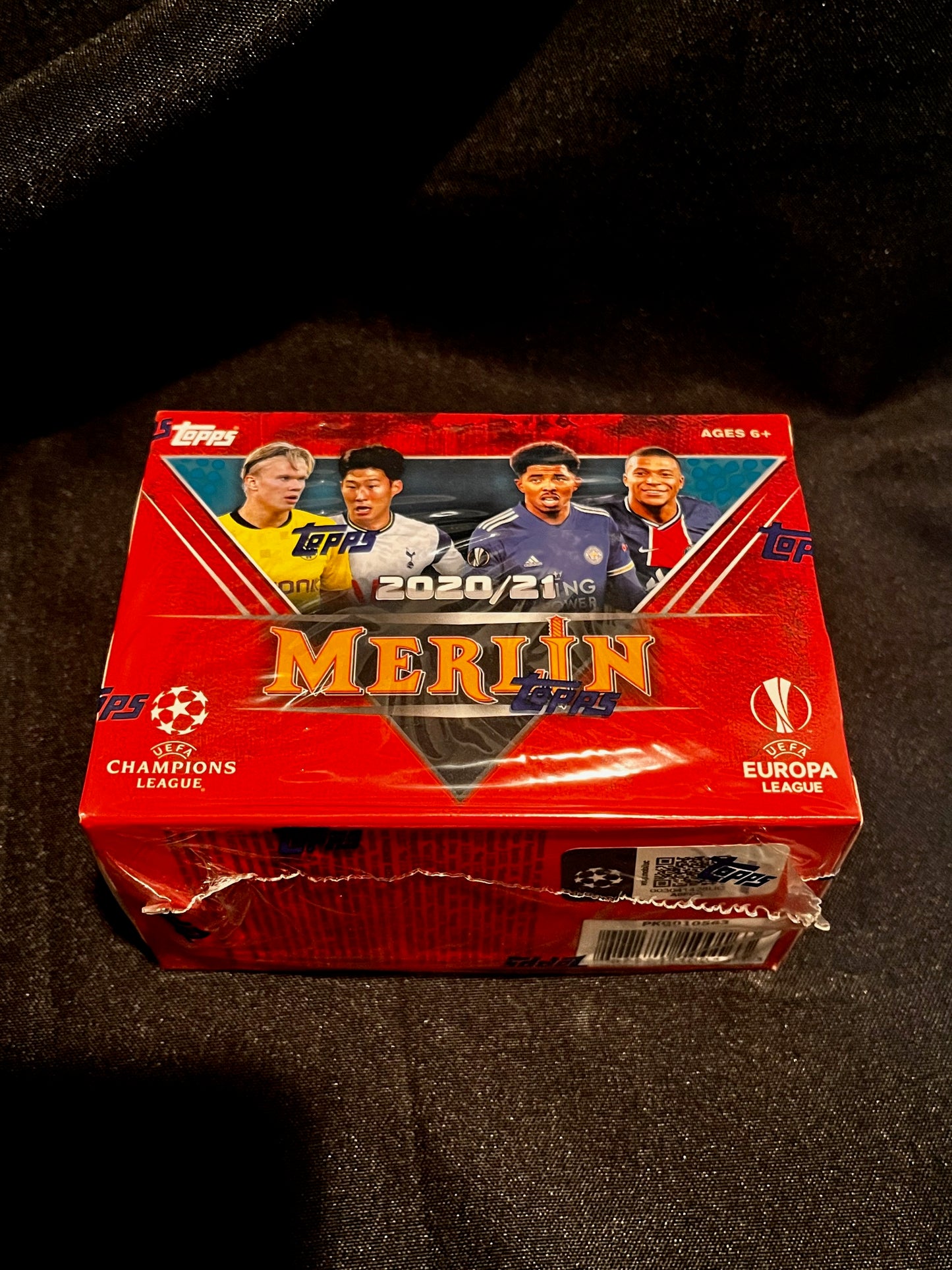 2020-21 Merlin Soccer Red Blaster Box