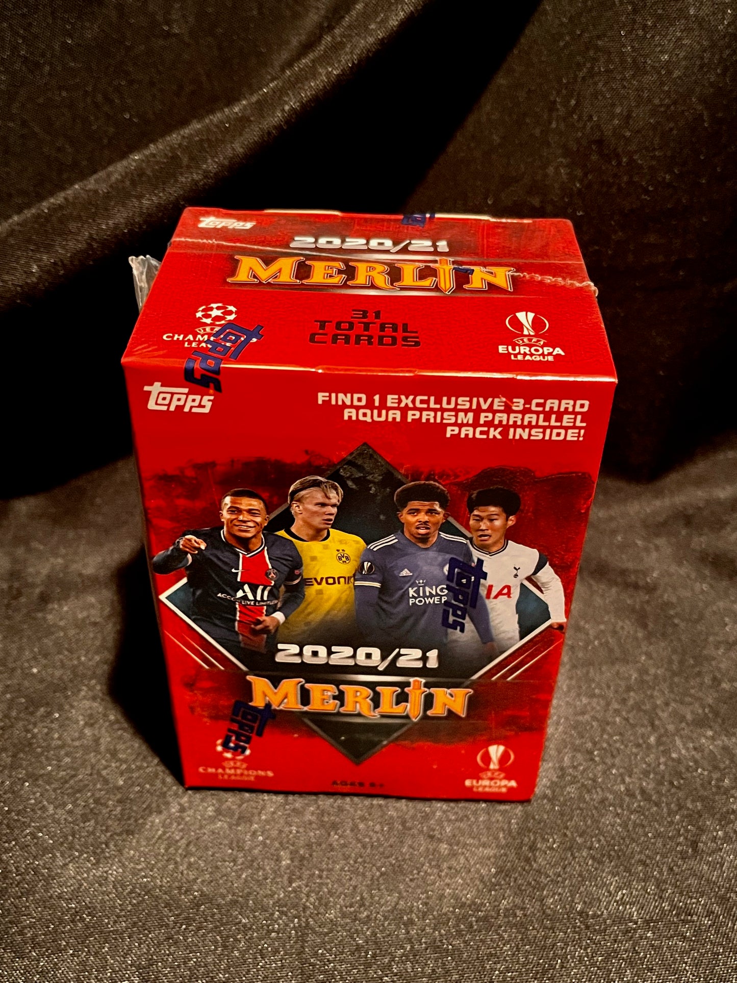 2020-21 Merlin Soccer Red Blaster Box