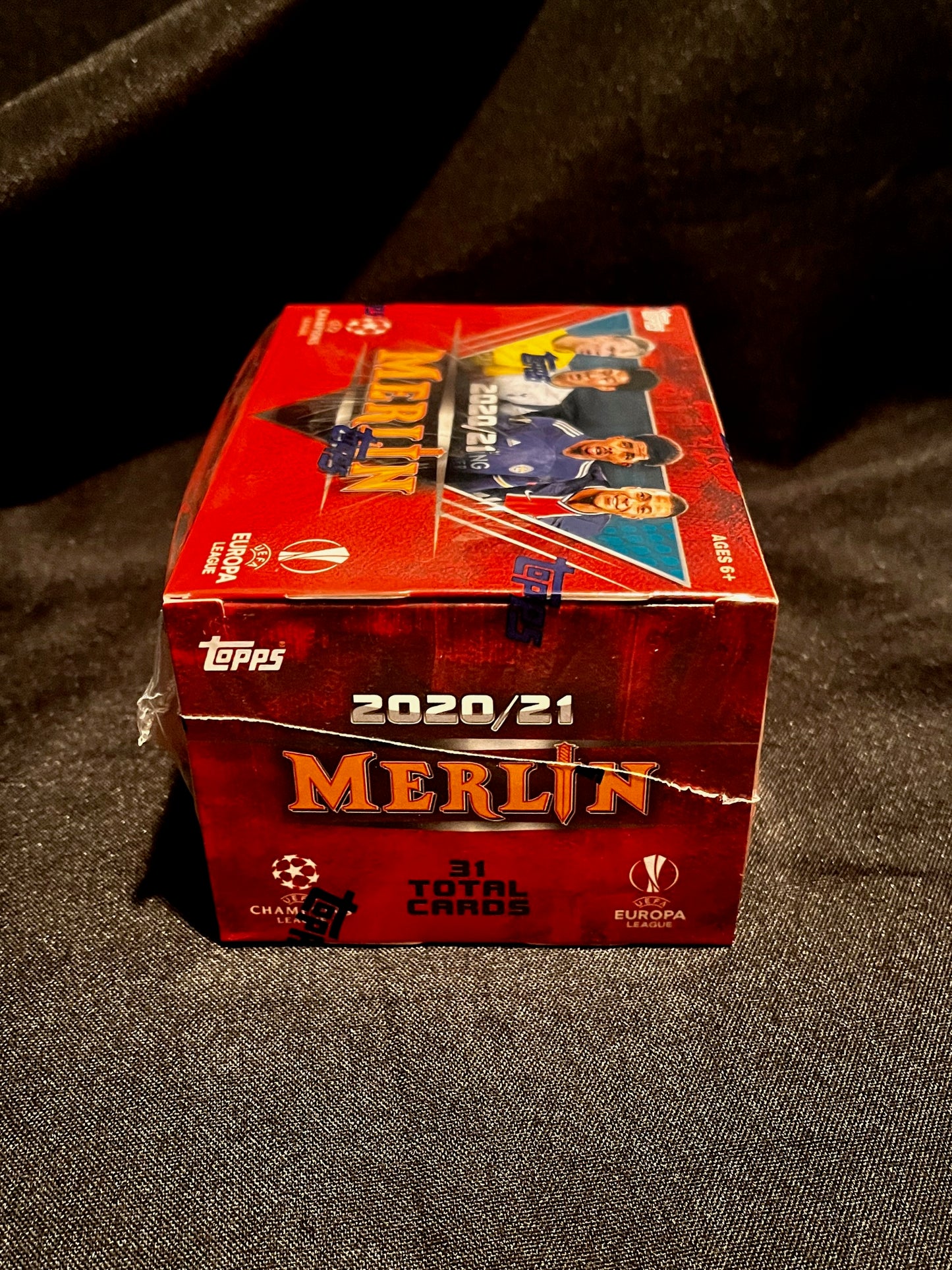 2020-21 Merlin Soccer Red Blaster Box