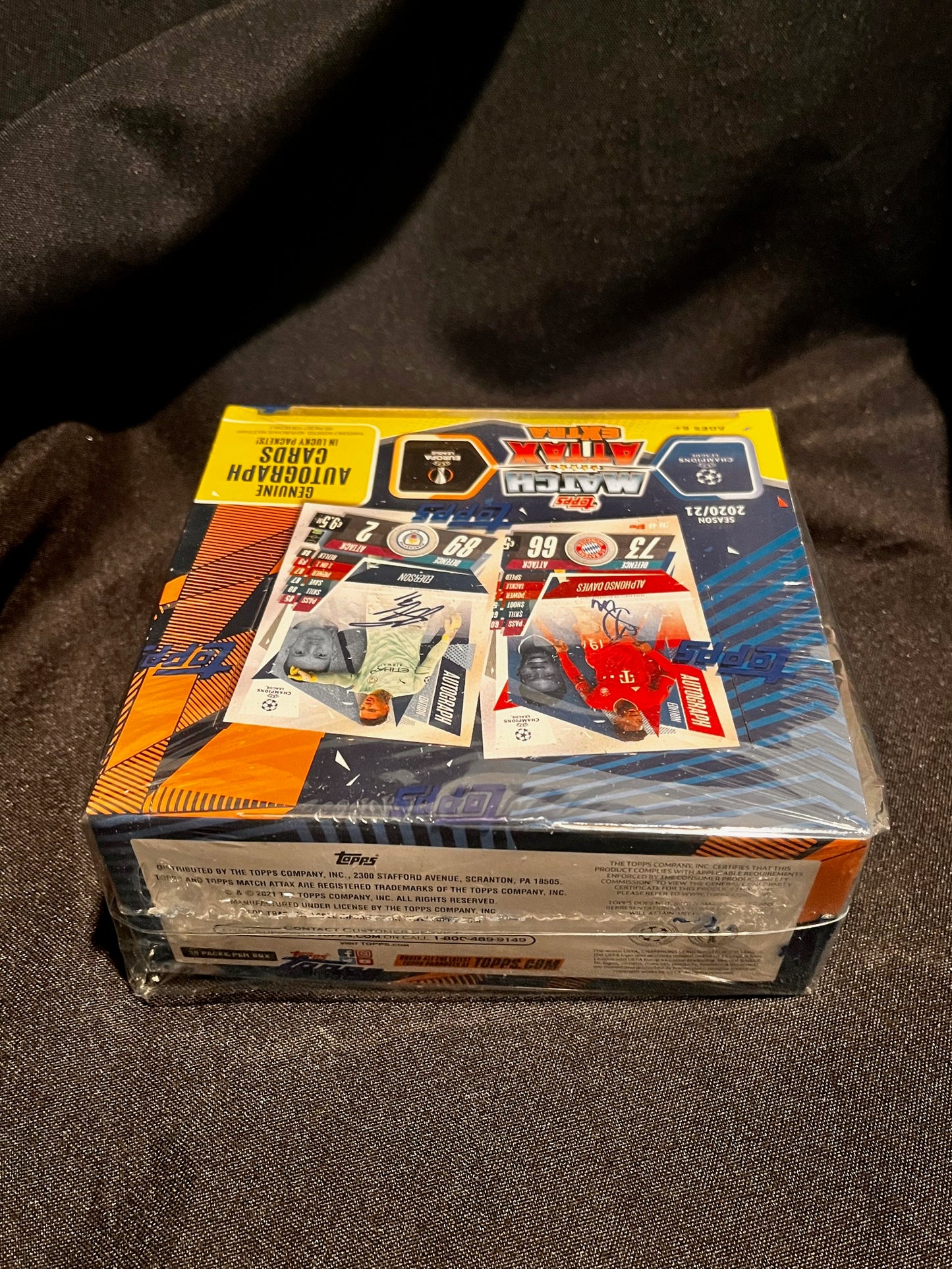 2020-21 Topps Match Attax Extra Sealed box