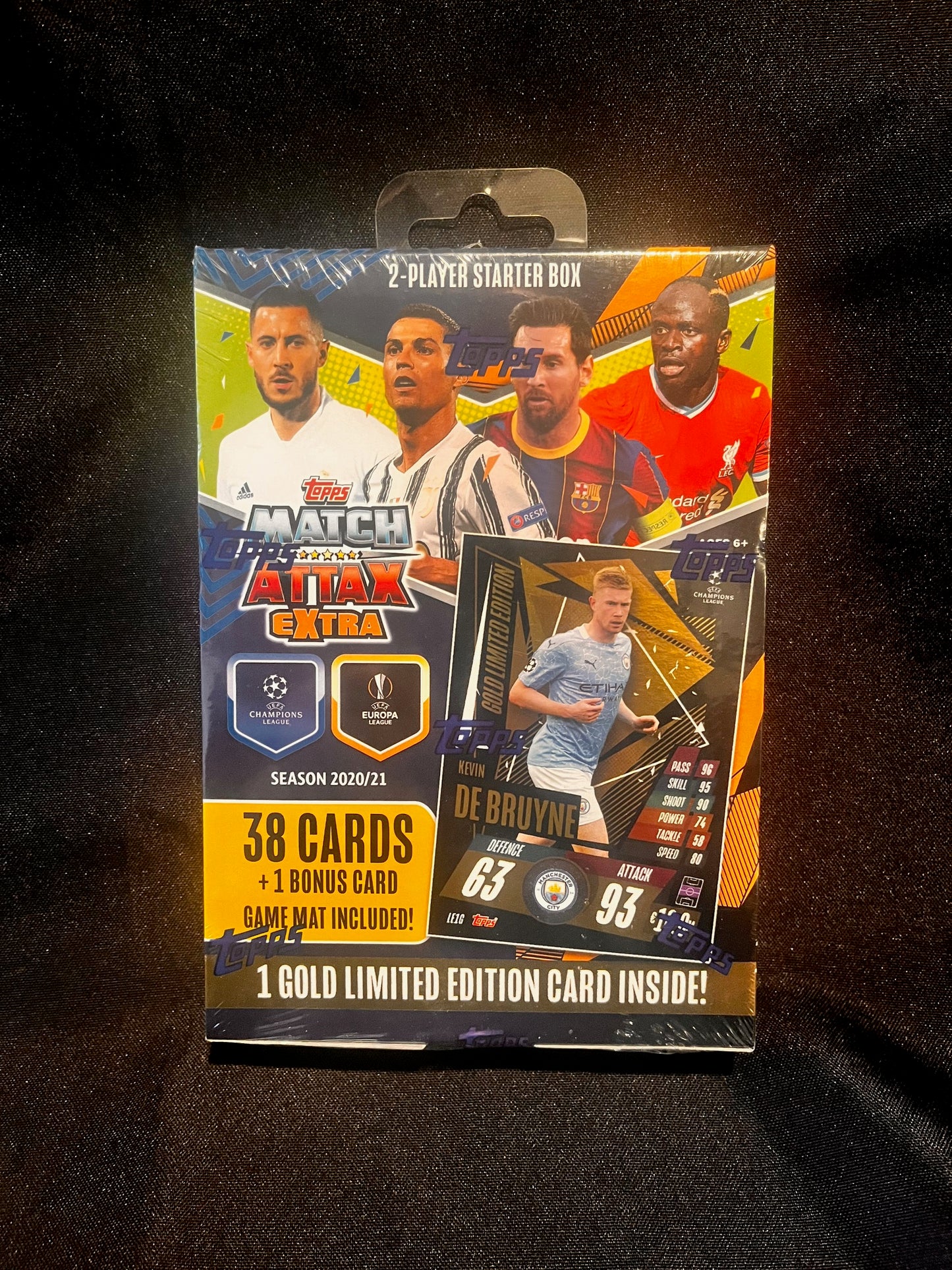 2020-21 Topps Match Attax Extra UEFA Champions League Soccer Hanger Box