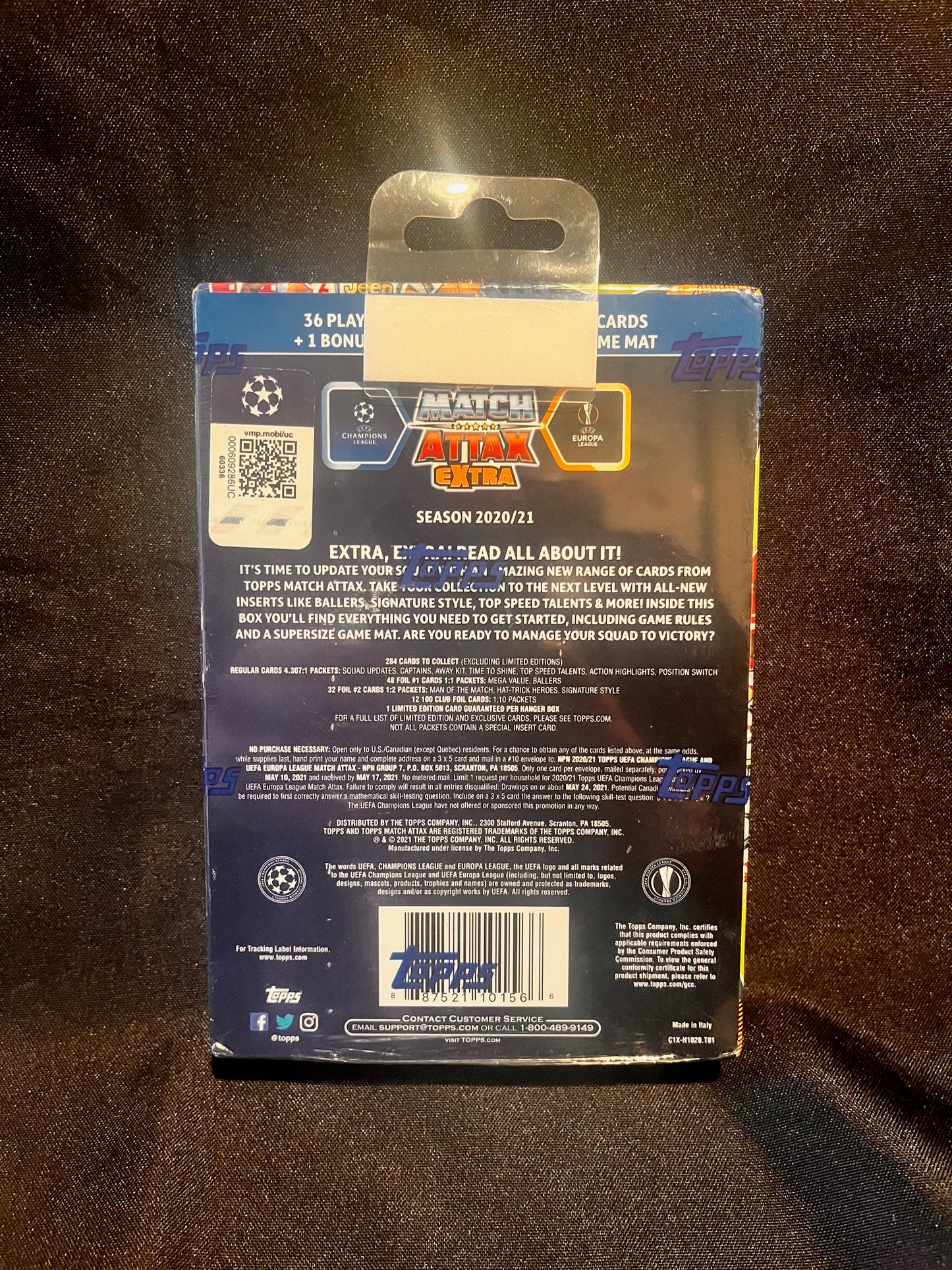 2020-21 Topps Match Attax Extra UEFA Champions League Soccer Hanger Box