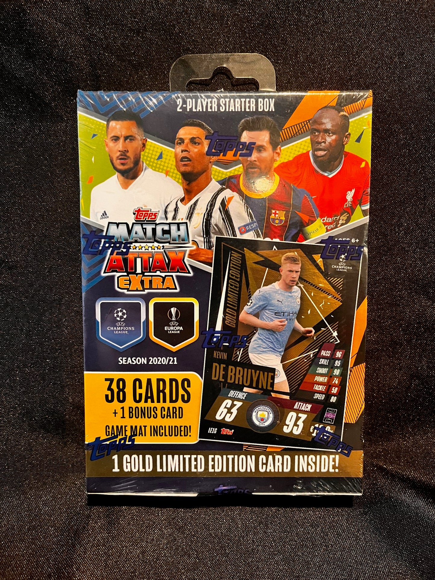 2020-21 Topps Match Attax Extra UEFA Champions League Soccer Hanger Box