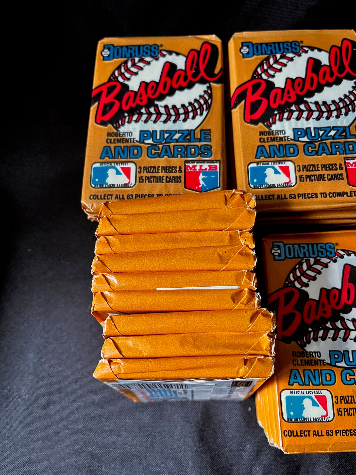 1987 Donruss Wax Packs (5 Pack Lot)