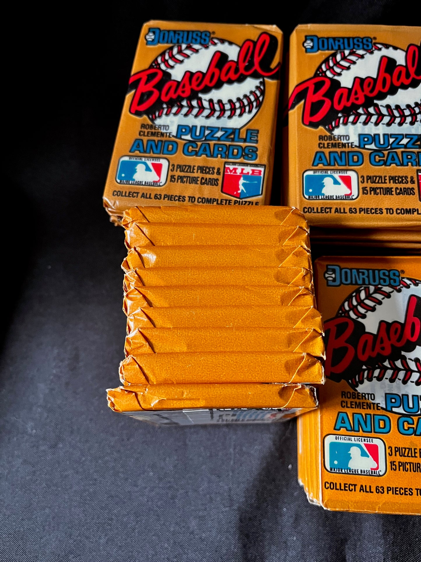 1987 Donruss Wax Packs (5 Pack Lot)