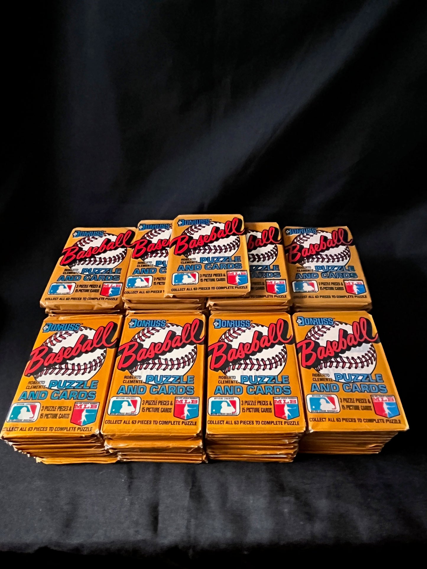 1987 Donruss Wax Packs (5 Pack Lot)