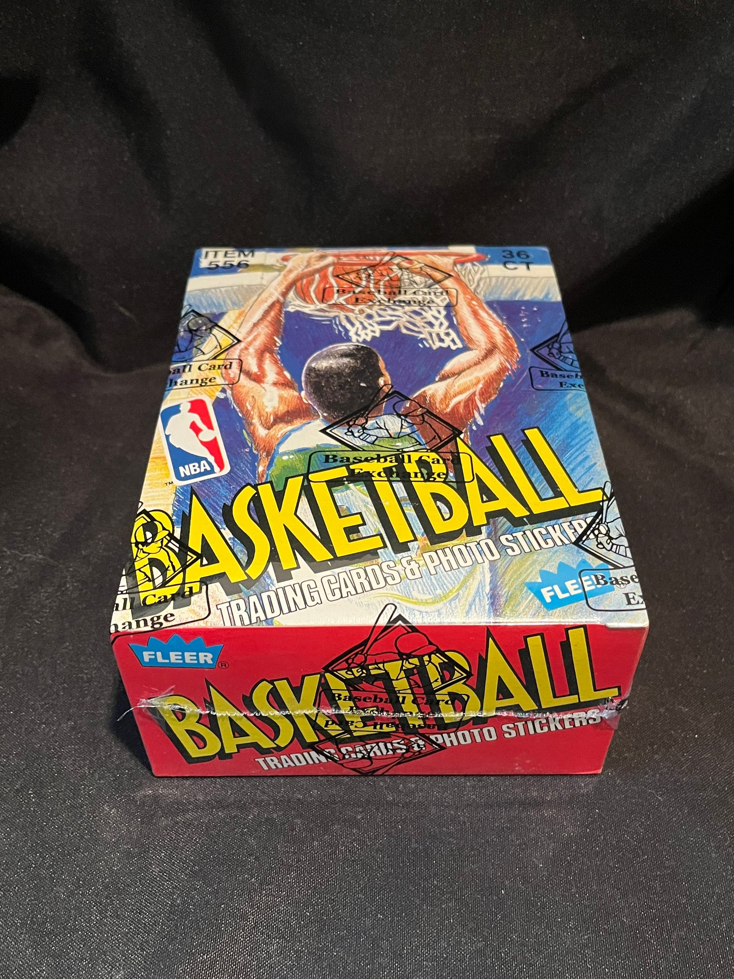 1989 Fleer Basketball BBCE FASC Sealed Box