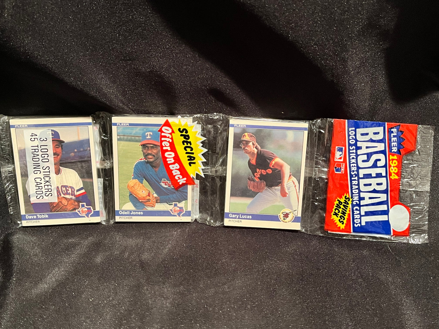1984 Fleer Baseball Rack Pack (You-Pick)