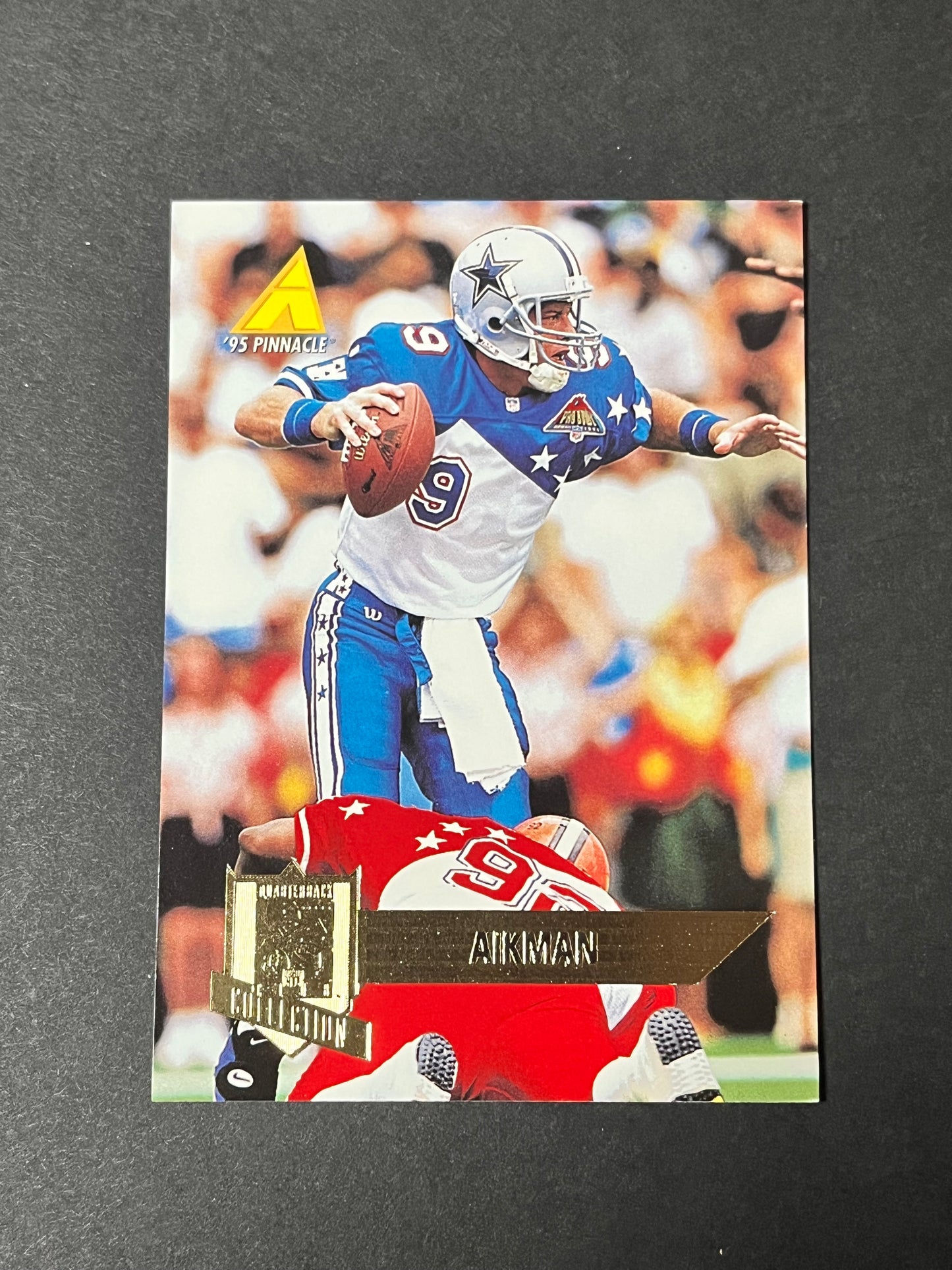 1993, 1995, 1999, 2000 Troy Aikman 4 card lot Dominos, Score, Pinnacle, Select