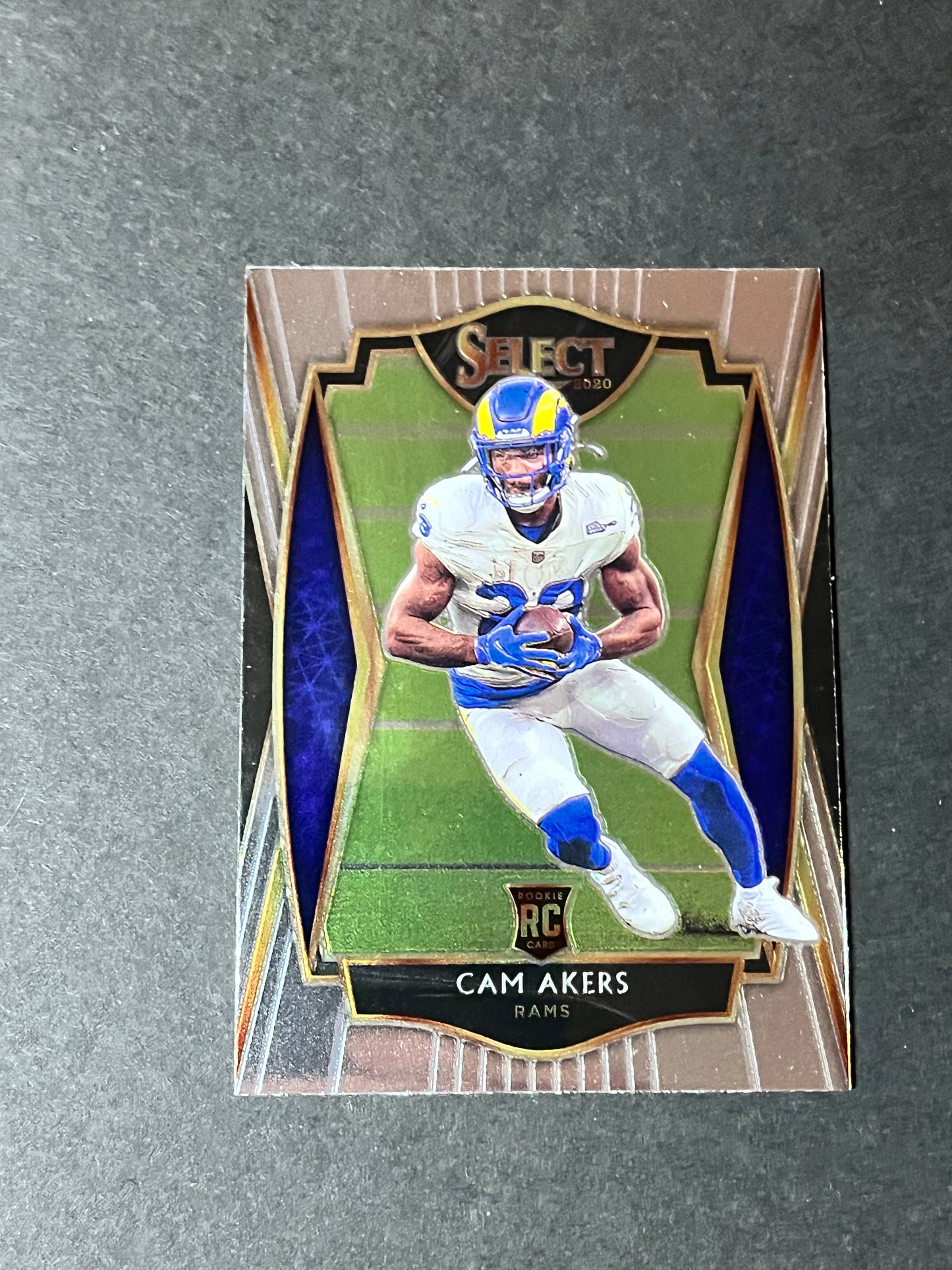 (7) Card Lot - 2020 Donruss, Absolute, Chronicles, Prizm- Cam Akers RC