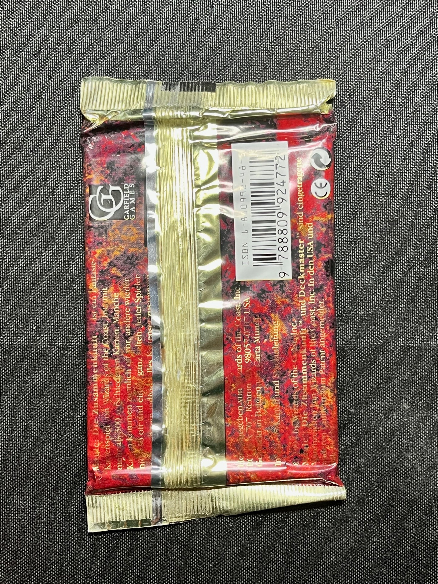 Magic Mtg German Revised Booster Pack White Boarder Sealed Magic The Gathering