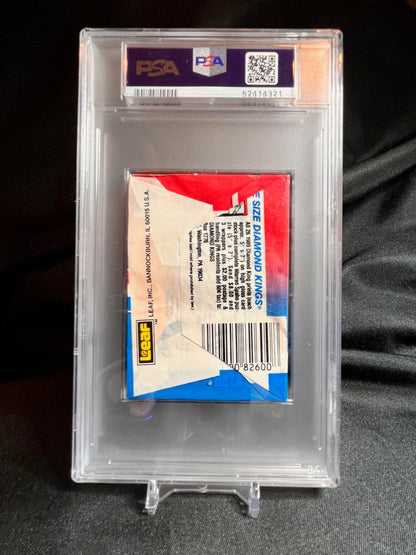 1989 Donruss Wax Pack graded PSA 8 Randy Johnson on back!