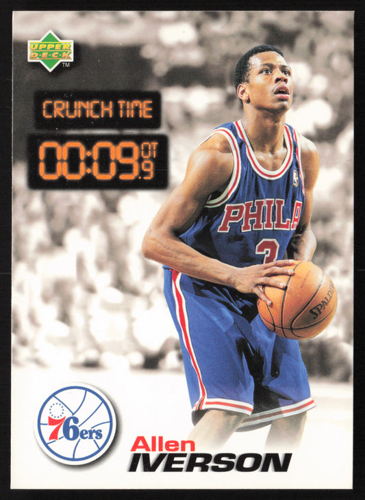 1997-99 Upper Deck Crunch Time Allen Iverson #CT33/40