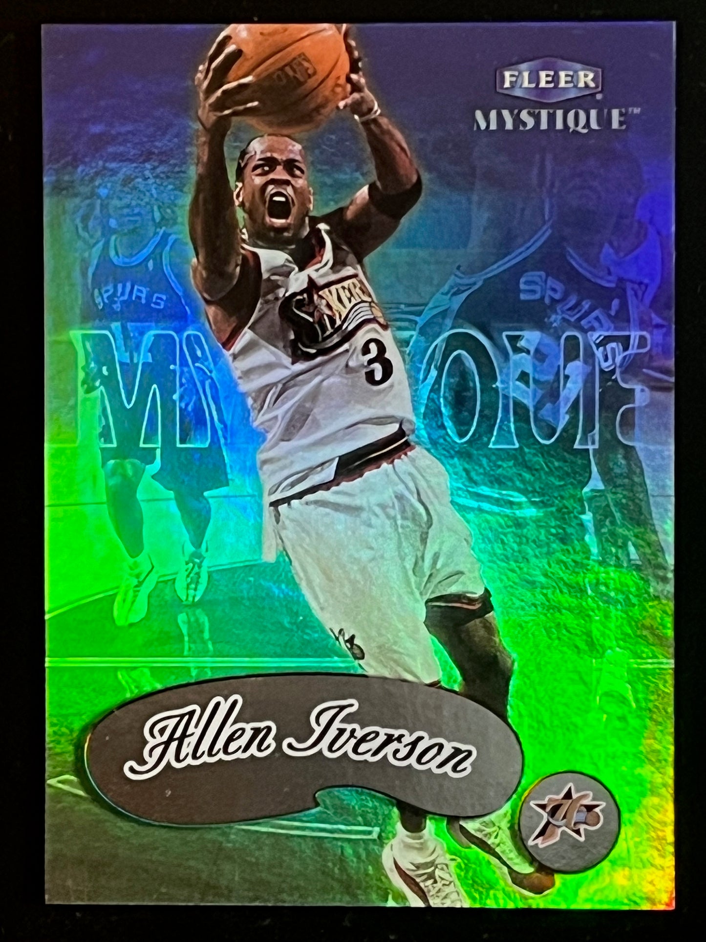 1999-00 Fleer Mystique #1 Allen Iverson Refractor