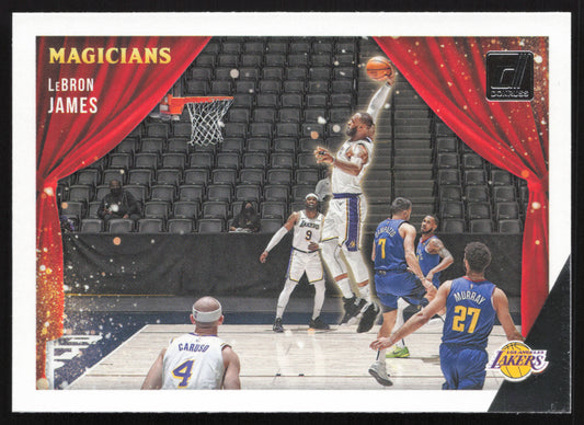 2021-22 Donruss Magicians  LeBron James #3 Los Angeles Lakers