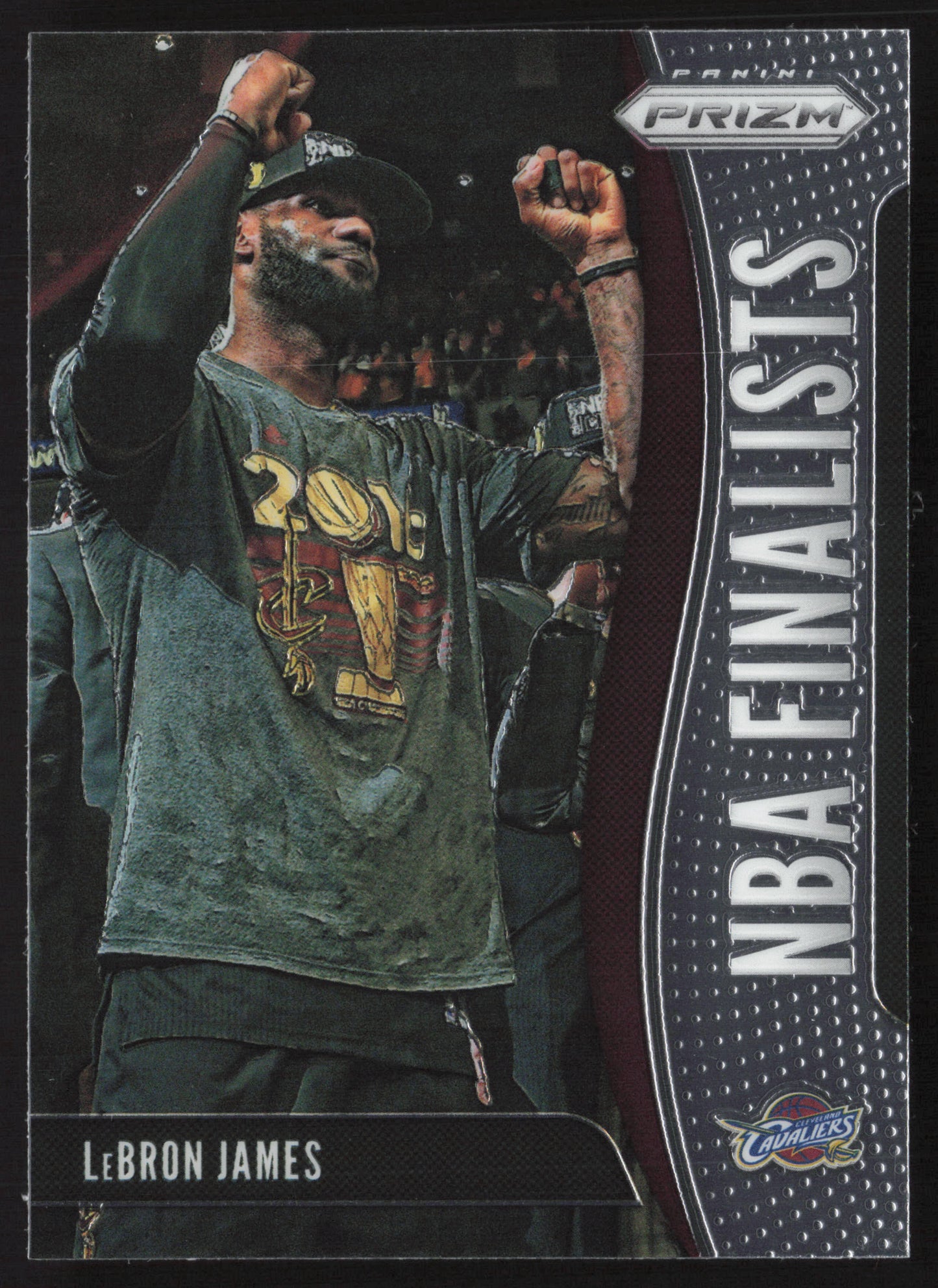 2019-20 Panini Prizm #3 LeBron James NBA Finalists