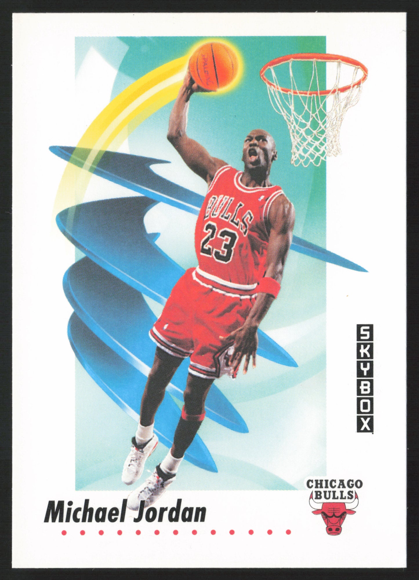 1991-92 SkyBox Michael Jordan Chicago Bulls #39