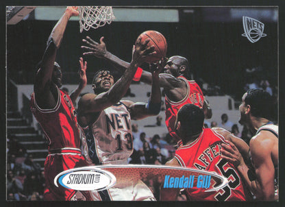 1998-99 Stadium Club New #73 Kendall Gill - Michael Jordan