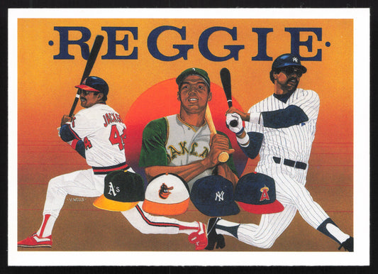 1990 Upper Deck Reggie Jackson Heroes Singles (10 cards)