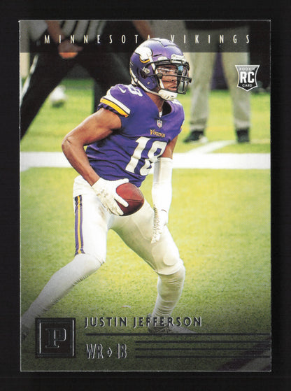 4x 2020 Panini Chronicles - Panini #PA-23 Justin Jefferson (RC) QTY4