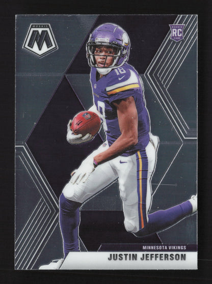 2020 Panini Mosaic Rookies #209 Justin Jefferson RC