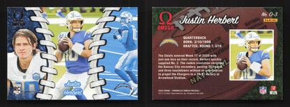 Justin Herbert Los Angeles Chargers 2020 Panini Chronicles #O-3