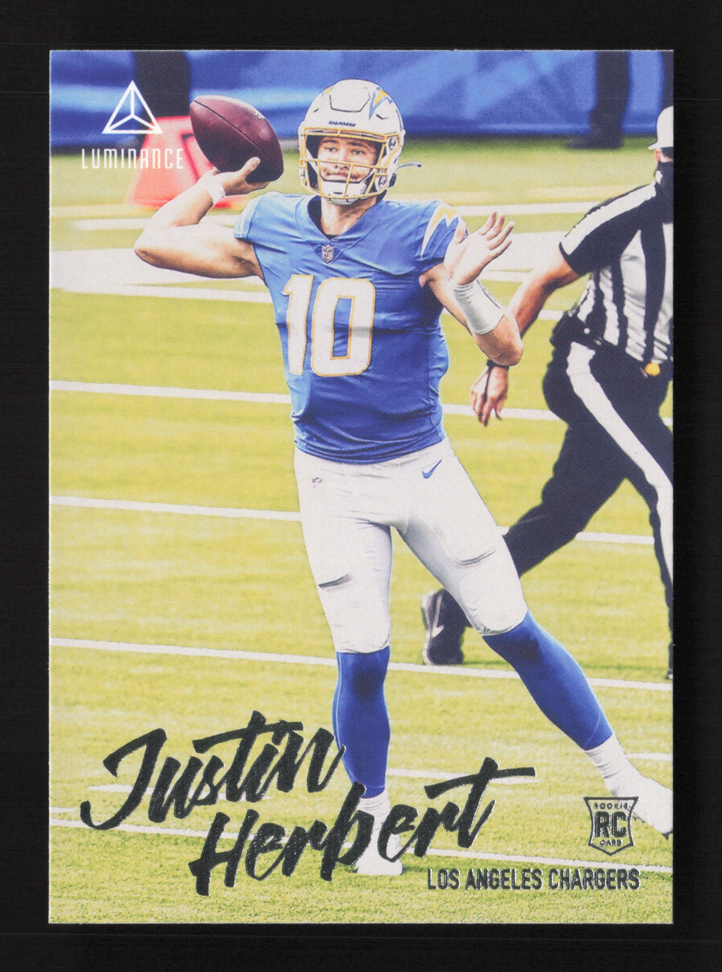 3x 2020 Panini Chronicles #203 Justin Herbert - Luminance RC QTY 3 Cards!