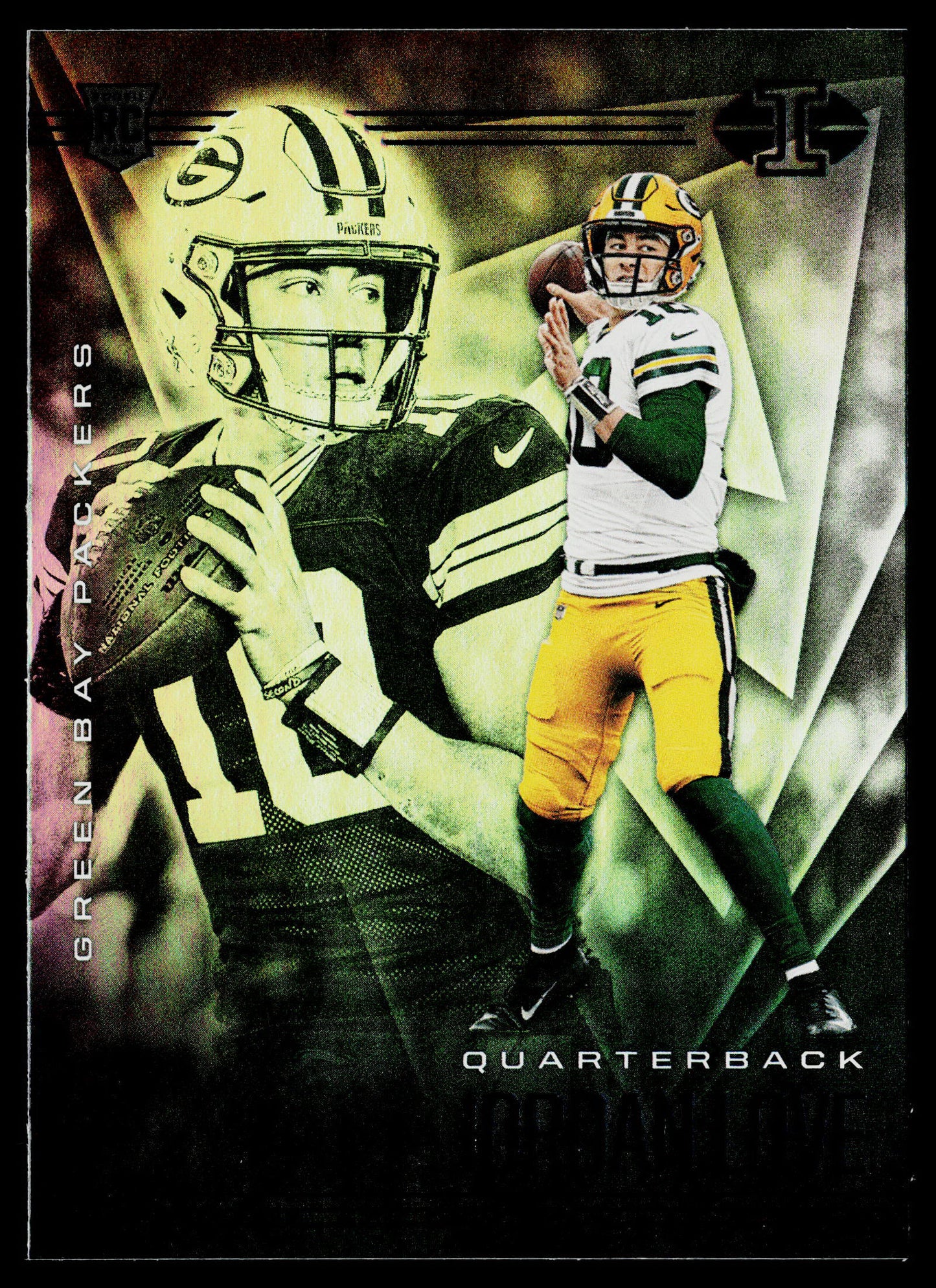 Jordan Love 2020 Panini Illusions Football #8 Rookie Green Bay Packers