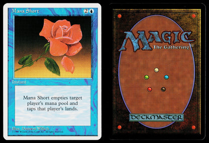 MANA SHORT Magic the Gathering MTG 4th Edition Unplayed