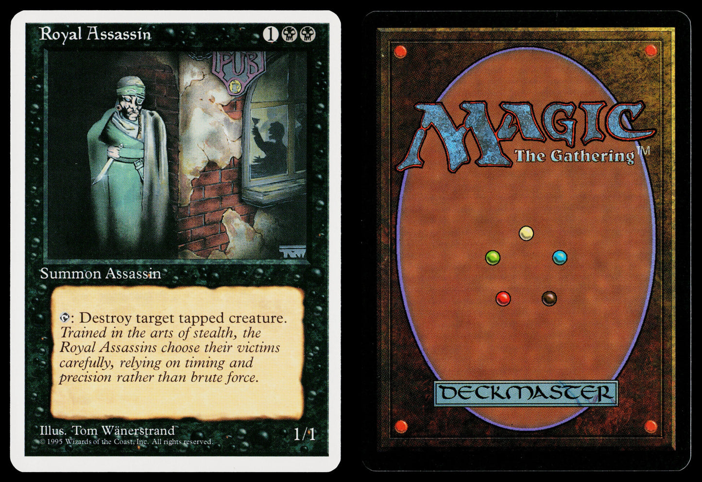ROYAL ASSASSIN Magic The Gathering MTG 4th Edition NM-MINT Unplayed