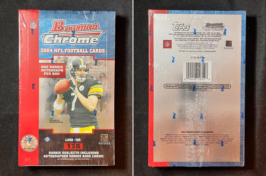 2004 Bowman Chrome Sealed Hobby Box