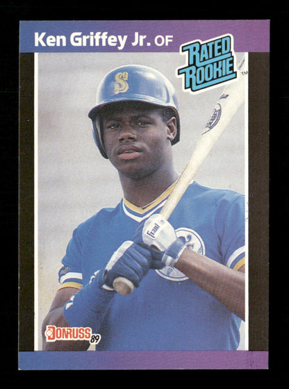1989 Donruss Ken Griffey Jr Rookie RC Card
