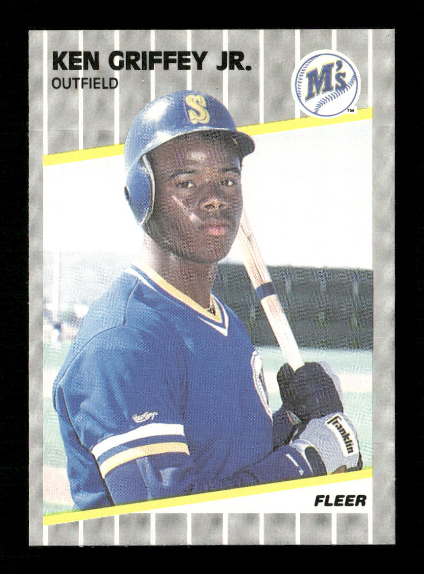1989 Fleer Ken Griffey Jr RC Rookie #548