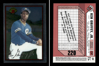 2002 Bowman Chrome REPRINTS Griffey 89 Ken Griffey Jr Seattle Mariners