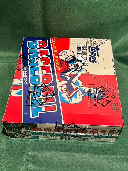 1985 Topps Baseball BBCE FASC Cello Box