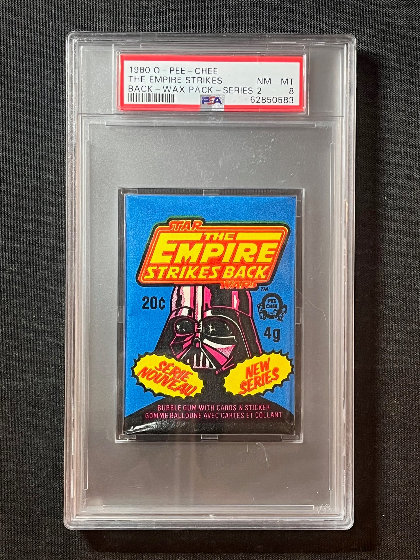 1980 O Pee Chee Empire Strikes Back Wax Pack PSA 8 - A Beauty!