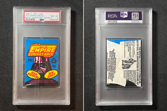 1980 O Pee Chee Empire Strikes Back Wax Pack PSA 8 - A Beauty!
