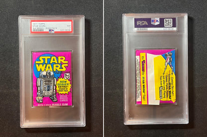 1977 Topps Star Wars Series 3 Pack PSA 7