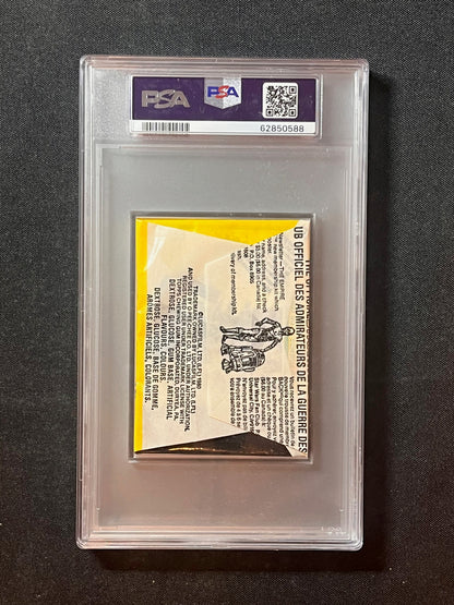 1980 OPC O PEE CHEE EMPIRE STRIKES BACK SERIES 3 WAX PACK PSA 7