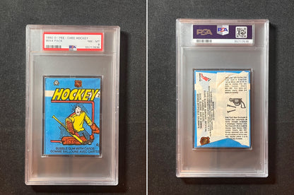 1982 O-PEE-CHEE HOCKEY WAX PACK PSA 8 BEAUTY!