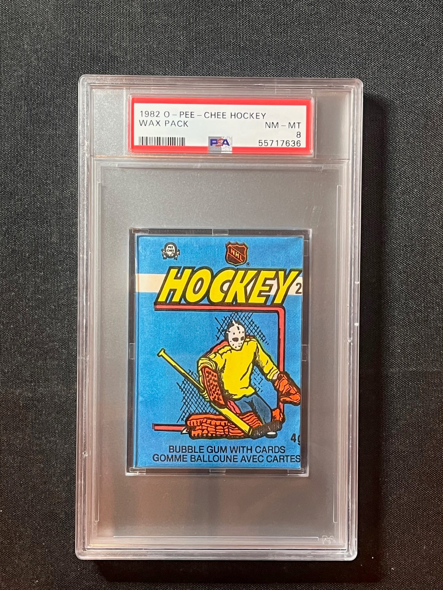 1982 O-PEE-CHEE HOCKEY WAX PACK PSA 8 BEAUTY!