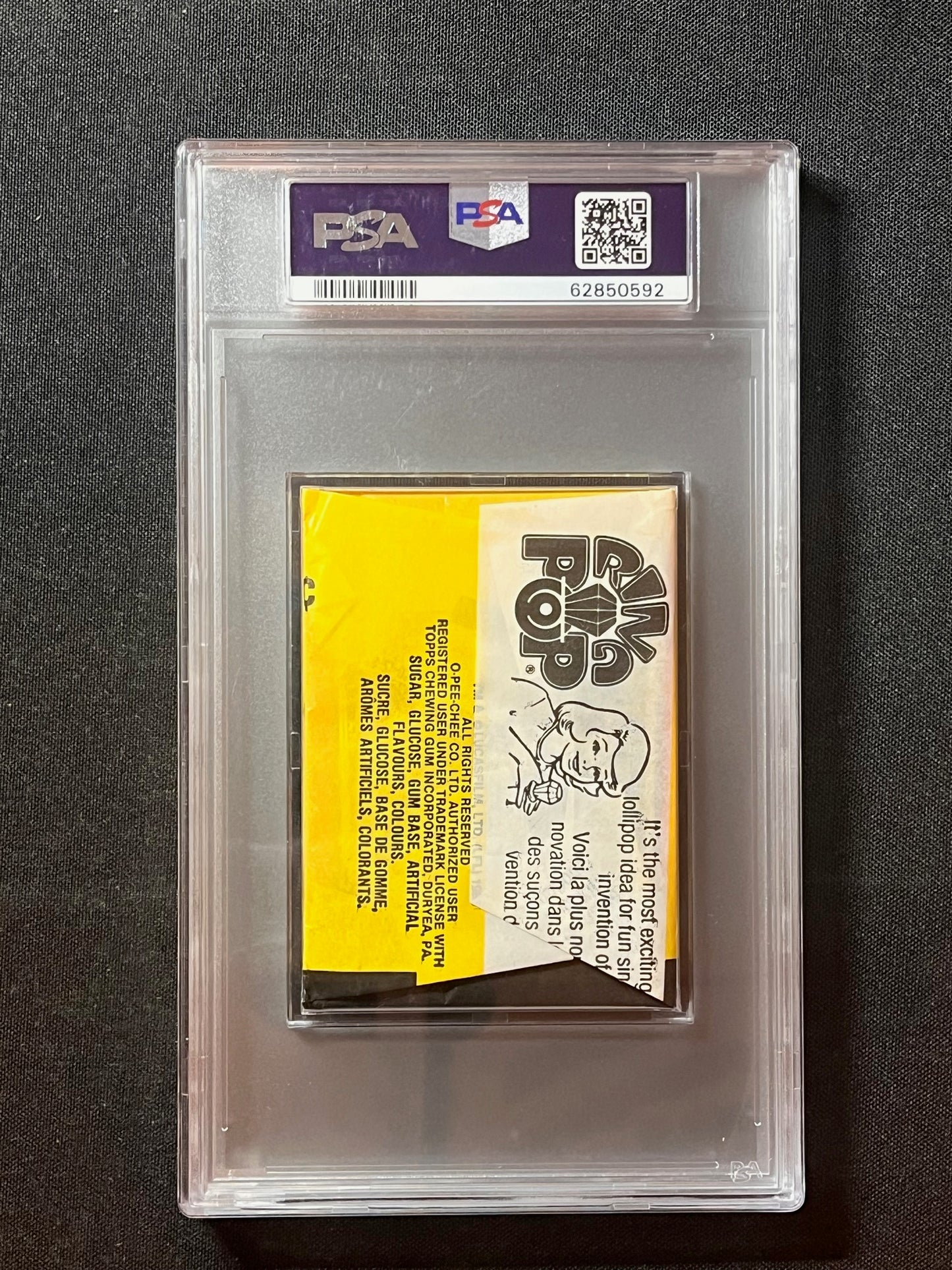 1983 OPC O Pee Chee Star Wars Return of the Jedi ROTJ Series 1 Wax Pack PSA 7